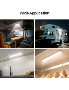 Barra de Luz LED Interior 12V CT CAPETRONIX 1500LM 2Pcs 2