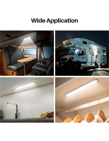 Barra de Luz LED Interior 12V CT CAPETRONIX 1500LM 2Pcs