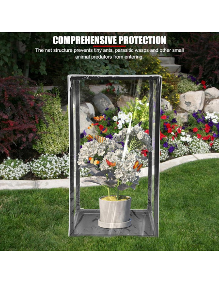 Jaula de Malla para Insectos EVTSCAN 42x42x77cm Educativa