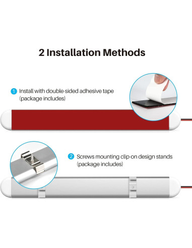 Barra de Luz LED Interior 12V CT CAPETRONIX 1500LM 2Pcs