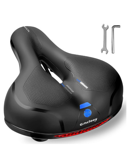 Asiento de Bicicleta Gincleey DLP0017 con Espuma de Memoria