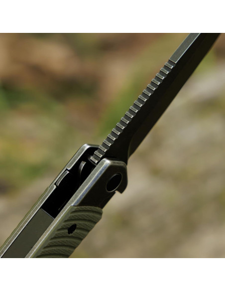 Cuchillo Plegable REVO Duo Drop Point Verde 20.64 cm