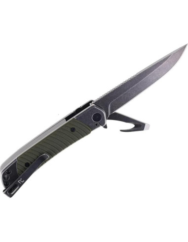 Cuchillo Plegable REVO Duo Drop Point Verde 20.64 cm