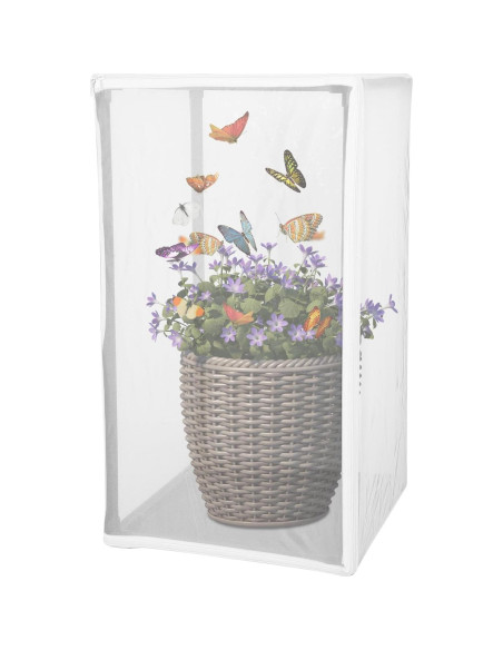 Jaula de Malla para Insectos EVTSCAN 42x42x77cm Educativa