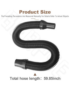 Kit Adaptador de Manguera BERPSE 14-37-0160 para Aspiradora 18V 2