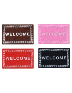 Alfombras Miniatura Cutemini 4 Pcs Bienvenida 5x3.5 cm