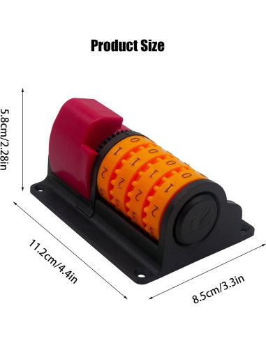 Abrebotellas de Pared Flylin con Contador Automático Multicolor