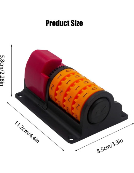 Abrebotellas de Pared Flylin con Contador Automático Multicolor