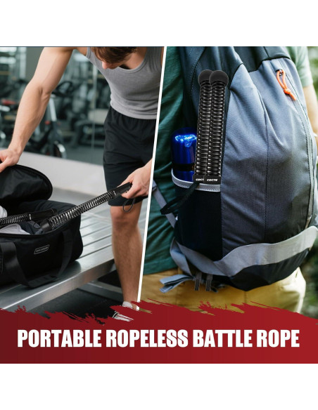 Cuerda de Batalla Sin Cuerda COCTN 0.73 kg para HIIT