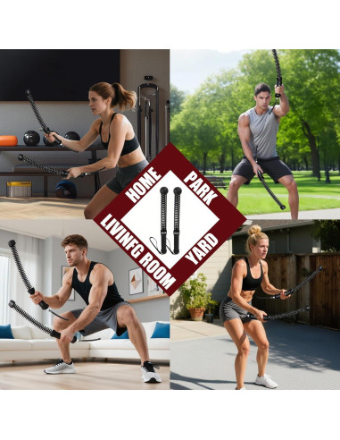 Cuerda de Batalla Sin Cuerda COCTN 0.73 kg para HIIT