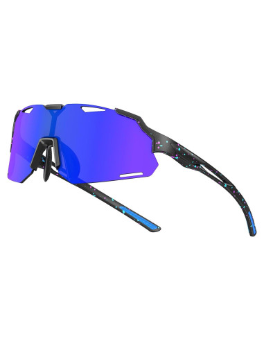 Gafas de Sol Polarizadas para Niños TR90 UV400 - Negroazul