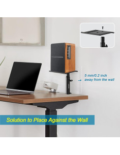 Juego de 2 Soportes de Monitor Vondynote con Abrazadera y Almohadillas 2