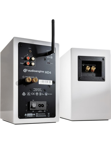 Altavoces de estantería Audioengine HD4 + Subwoofer S8 + Soportes DS2