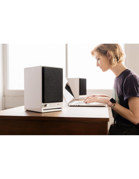 Altavoces de estantería Audioengine HD4 + Subwoofer S8 + Soportes DS2