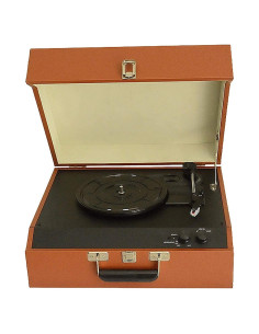 Reproductor de Discos de Vinilo Bluetooth EHVYBDX Madera Retro