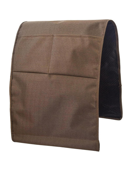 Organizador de Reposabrazos MDSTOP 7 Bolsillos Poliester Café Organizador de Reposabrazos MDSTOP 7 Bolsillos Poliester Café