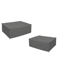 Cubierta de Polvo para Tocadiscos RuiHiSong 46.2x38.1cm Gris - Paquete de 2