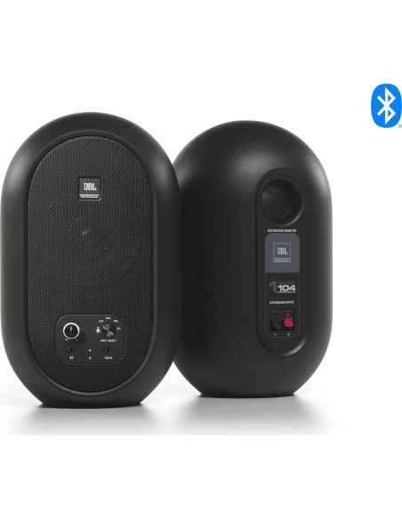Monitores de Referencia JBL 104-BT Bluetooth 60W Negro (Par Renovados)