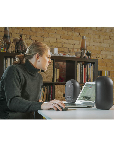 Monitores de Referencia JBL 104-BT Bluetooth 60W Negro (Par Renovados)