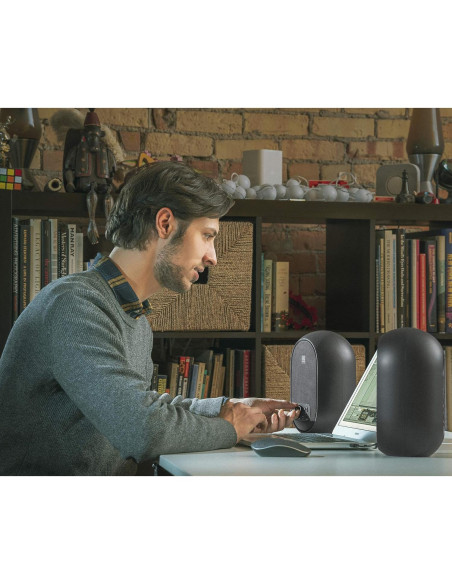 Monitores de Referencia JBL 104-BT Bluetooth 60W Negro (Par Renovados)
