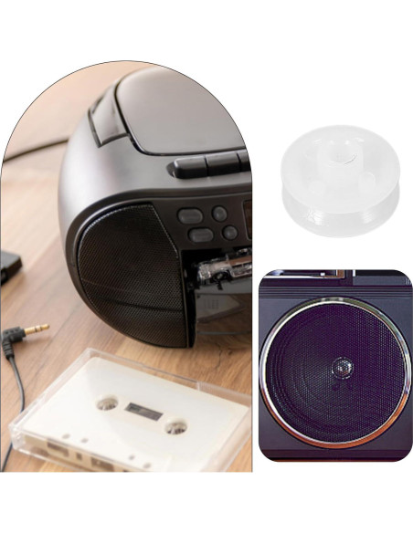 Rueda de Correa VICASKY 10pcs Reemplazo Grabadora Cinta