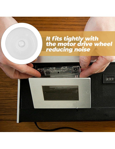 Rueda de Correa VICASKY 10pcs Reemplazo Grabadora Cinta