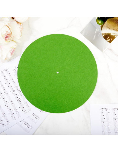 Almohadillas de Fieltro para Giradiscos CRASPIRE 29.5 cm 2 Pcs