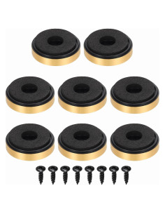 Pies de Aislamiento para Altavoces MECCANIXITY 30mmx7mm Oro - 8 Pcs