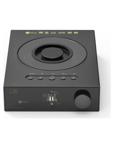 Reproductor de CD Shanling ET3 Negro con Bluetooth y USB