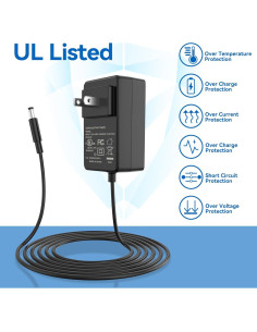 Adaptador de Corriente XMHEIRD para Tocadiscos Audio-Technica 2