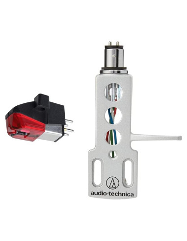 Cartucho DJ Audio-Technica AT-XP5 y Cabezal AT-HS1 Universal