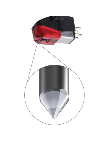 Cartucho DJ Audio-Technica AT-XP5 y Cabezal AT-HS1 Universal