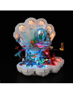 Kit de Luz LED Kyglaring para Lego 43225 Disney La Sirenita 2