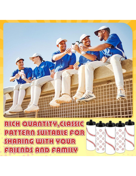 Set 12 Botellas de Agua Funnymoom 591 ml con Mochilas y Stickers