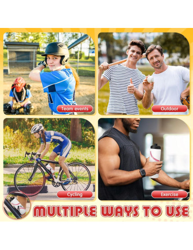 Set 12 Botellas de Agua Funnymoom 591 ml con Mochilas y Stickers