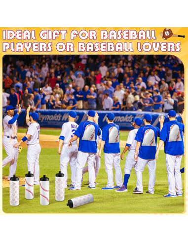 Set 12 Botellas de Agua Funnymoom 591 ml con Mochilas y Stickers