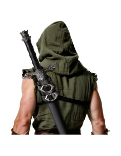 Funda de Espada Medieval HOMELEX Ajustable Unisex Negro