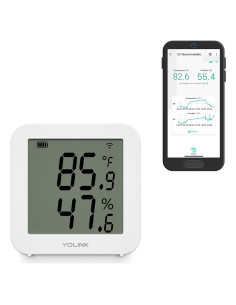 Sensor de Temperatura y Humedad YoLink X3 - Sin Hub, 100g