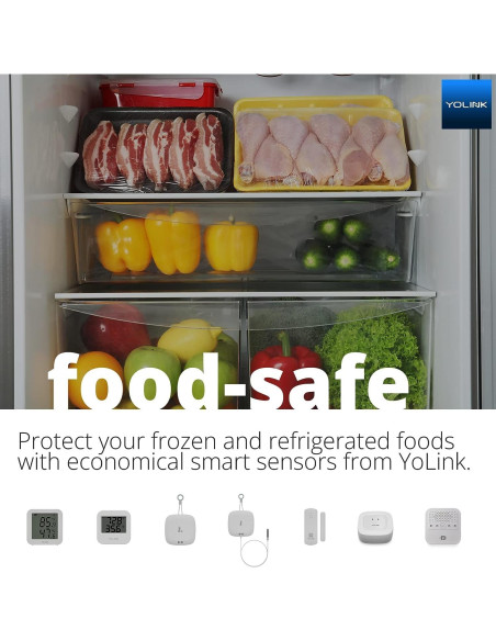 Sensor de Temperatura y Humedad YoLink X3 - Sin Hub, 100g