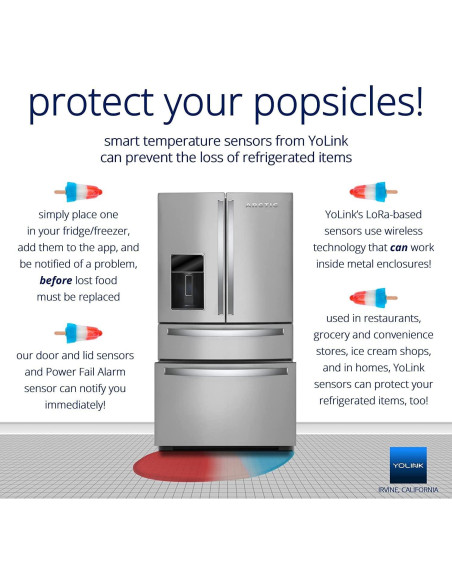 Sensor de Temperatura y Humedad YoLink X3 - Sin Hub, 100g