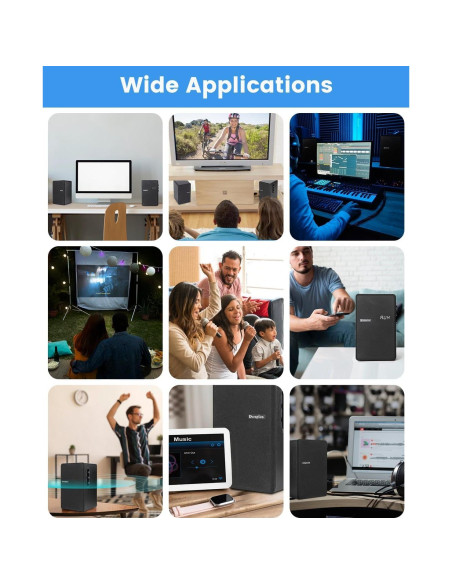 Altavoces de Estantería Alimentados Orroplus 70W Bluetooth 2.0