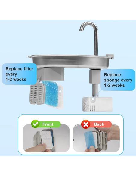 Filtros de Agua para Gatos Bravelk - Paquete de 12 Unidades