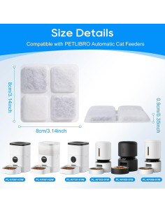 16 Bolsas Deshidratantes para Alimentos Mascotas Petlibro 2