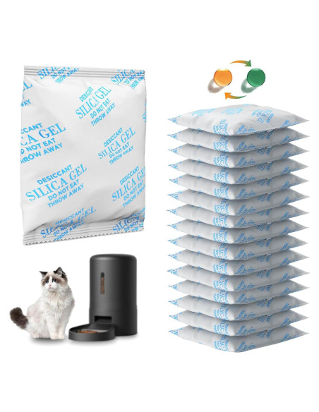 16 Paquetes Deshidratantes para Alimentos Mascotas Harich CurLife