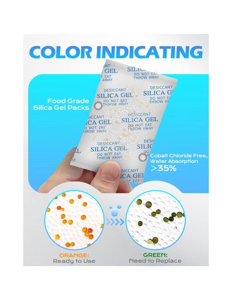 16 Paquetes Deshidratantes para Alimentos Mascotas Harich CurLife