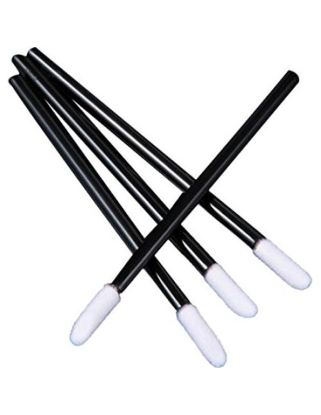 500 Pinceles Desechables para Labios GoWorth - 9 cm Negro