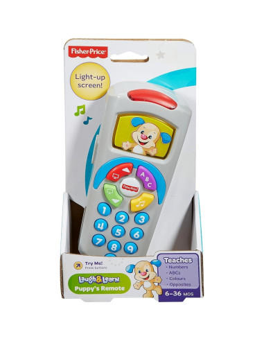 Control Remoto Fisher-Price Ríe y Aprende DLD30, Juguete Educativo