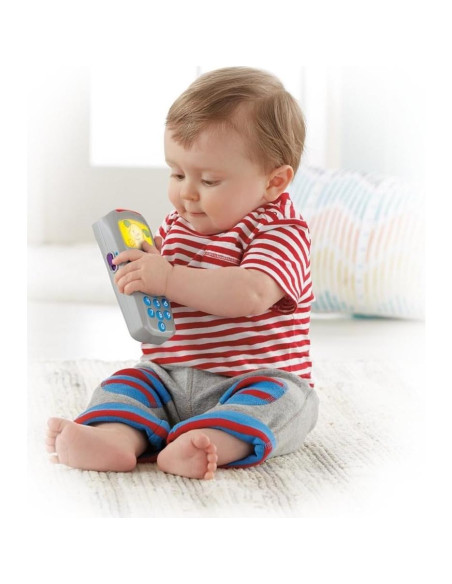 Control Remoto Fisher-Price Ríe y Aprende DLD30, Juguete Educativo