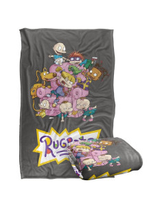 Manta Silky Touch Rugrats 91x147 cm Poliester Lavable