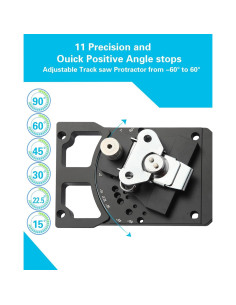 Escuadra de Sierra de Pista Ajustable 90 - Festool, Makita 2
